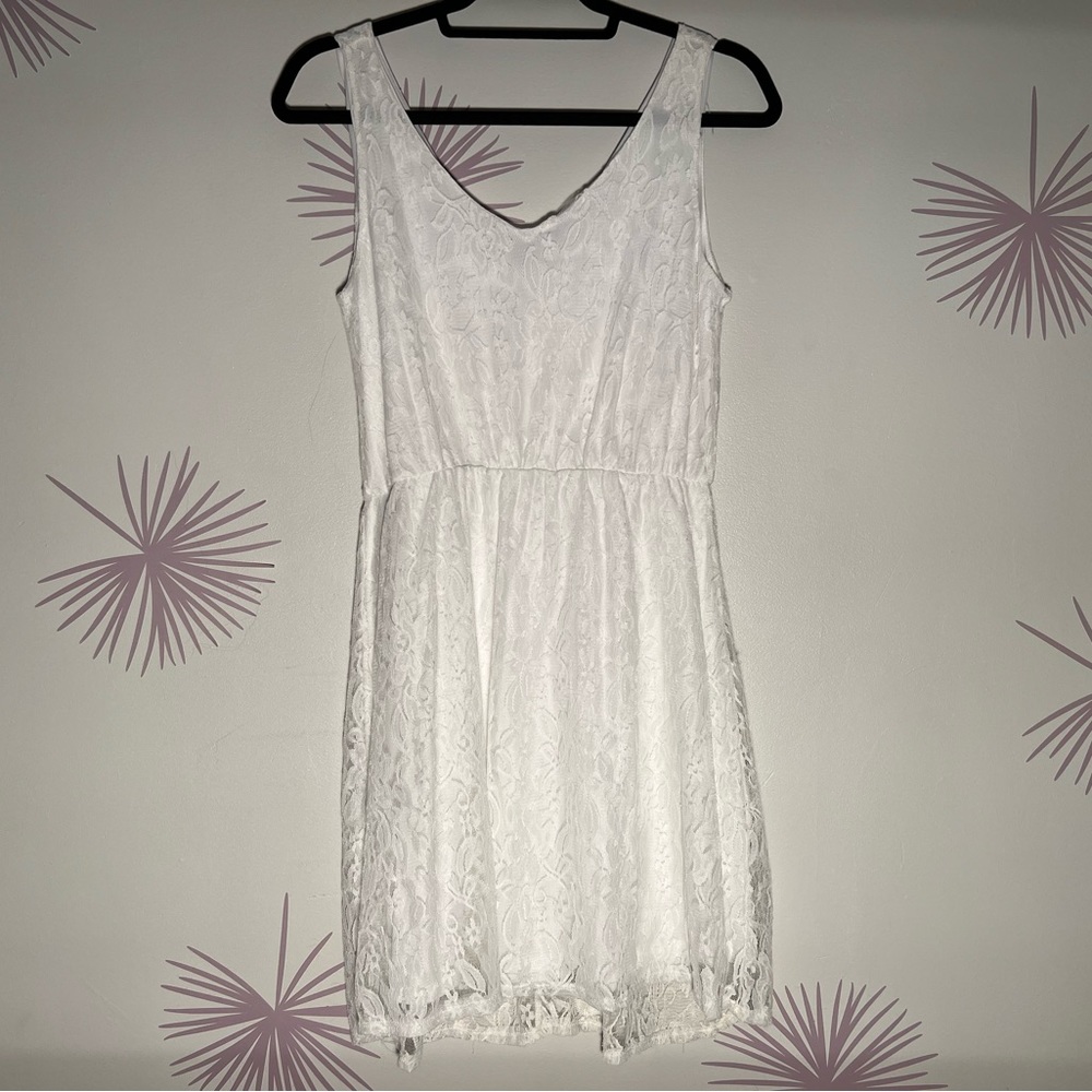 White Lace Dress